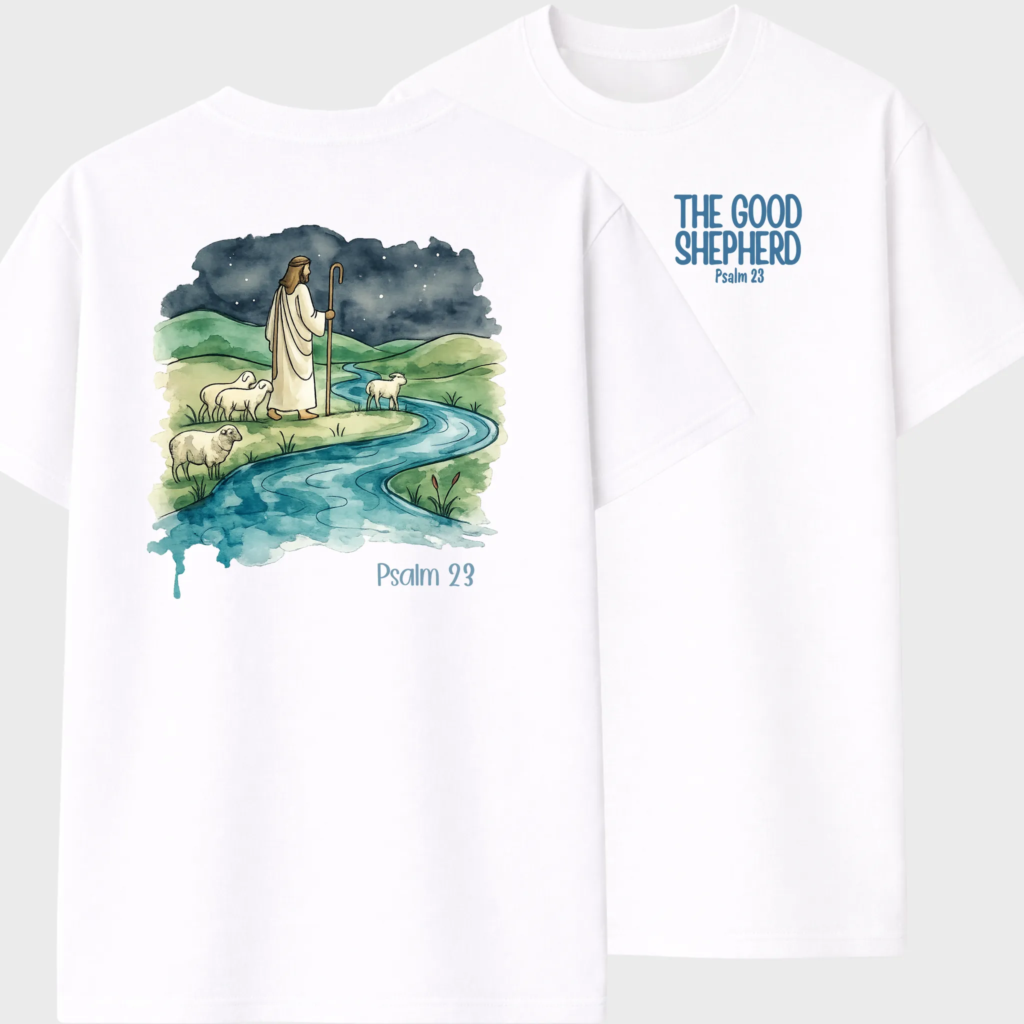 The Good Shepherd Tee in The White Tee